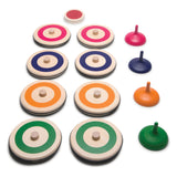 Bs toys houten indoor curling spel, 13dlg.