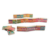 BS Toys Domino-Zug aus Holz, 14-teilig.