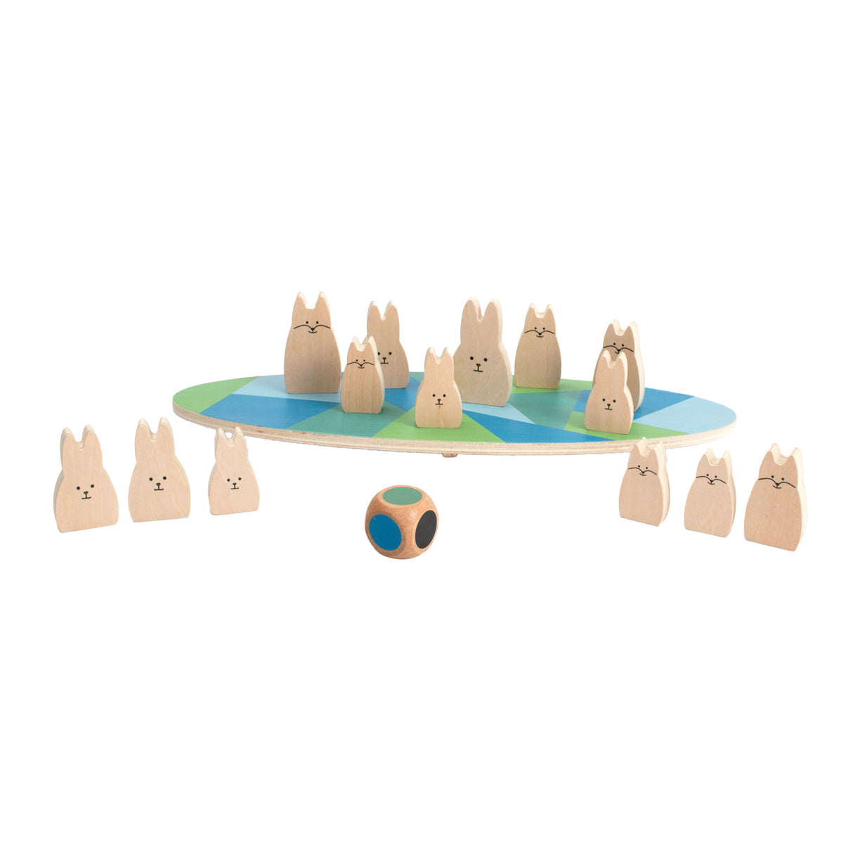 BS Toys Balance Game Game Rabbits