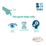Bs Toys schlägt ein Holzspiel in Form
