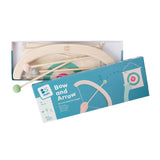 BS Toys Pfeil- und Bogen-Set mit Zielscheibe, 4-teilig.