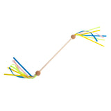 BS Toys hölzerner Spinnstab mit Band