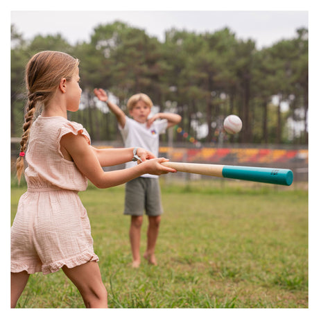 Bs toys – honkbal startset – buitenspel – honkbalset van fsc hout – vanaf 8 jaar