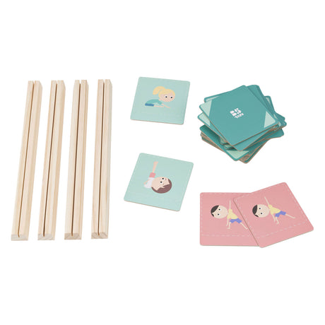 Bs toys – poseer combineer spel – bordspel – kaarten nadoen matchen – vanaf 4 jaar