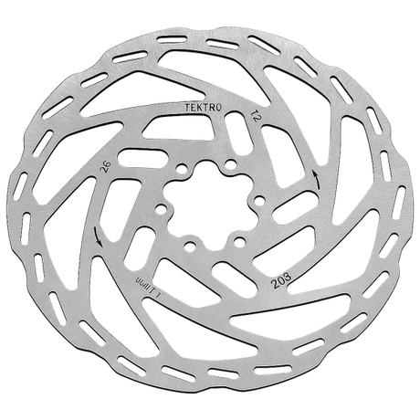 Tektro Bremsscheibe TR203-54 203mm 2,3mm 6-Loch Silber