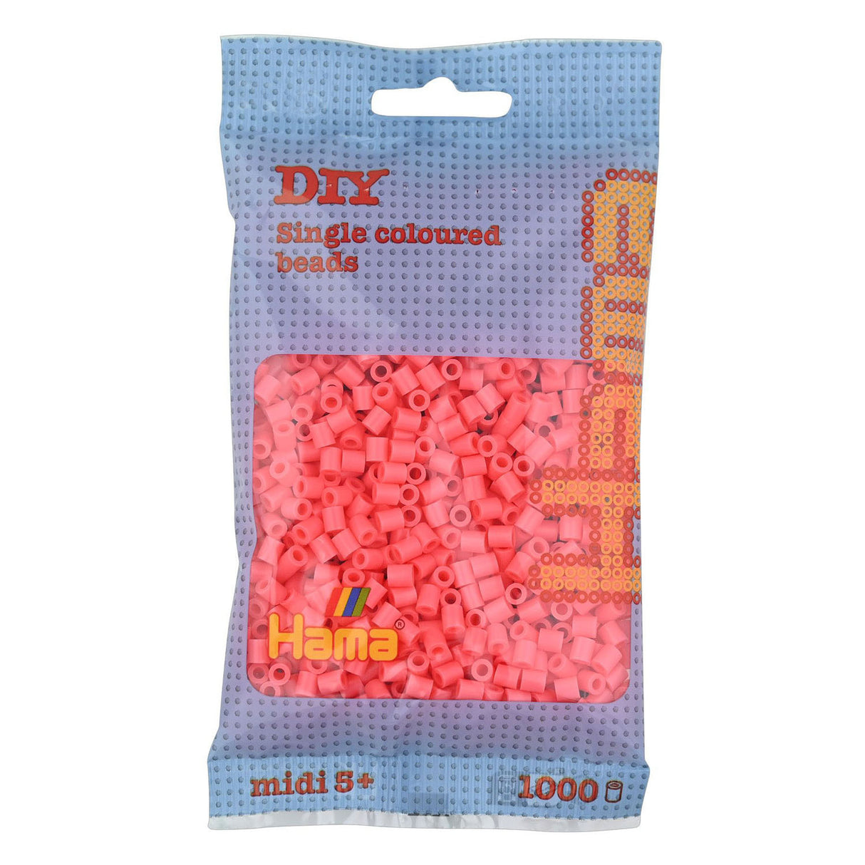 Hama Iron Beads Red Pastel (044), 1000st.