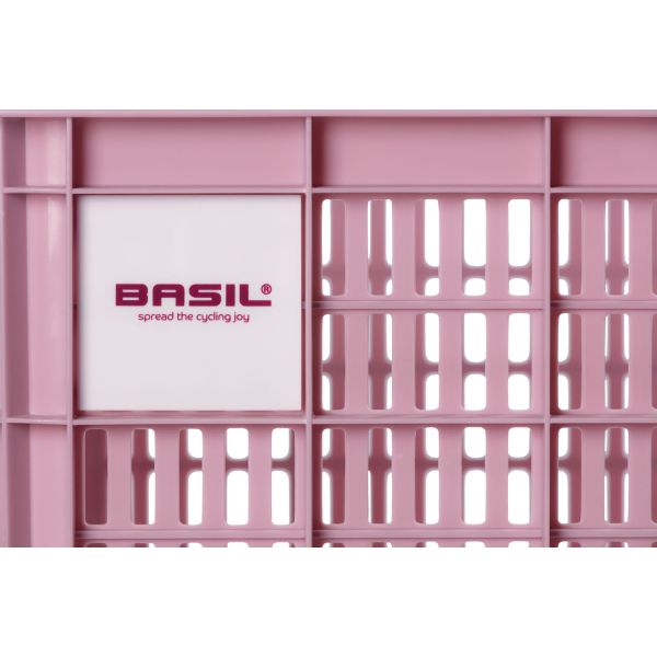 Basilikum fietslat S - klein - 17,5 Liter - Pink