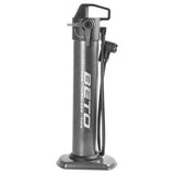 Fahrradpumpe universal (AV, DV, FV) 13 Bar Stahlgrau