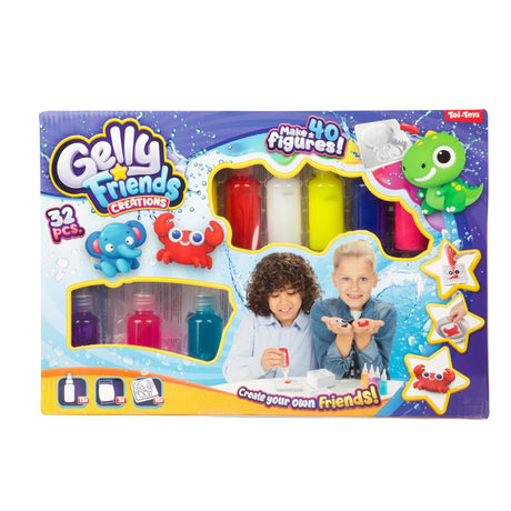 Toi-toys Gelly Friends 32-teilig mit 13xGel+16xForm