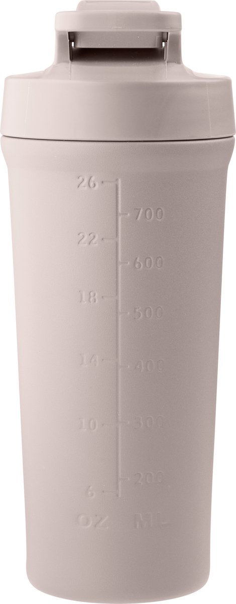 Aya ida - Shaker-Flasche - Trinkflasche - Sport - Fitness - Shake-Becher - 750ml - Soft Rose