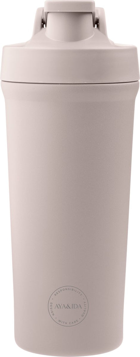 Aya ida - Shaker-Flasche - Trinkflasche - Sport - Fitness - Shake-Becher - 750ml - Soft Rose