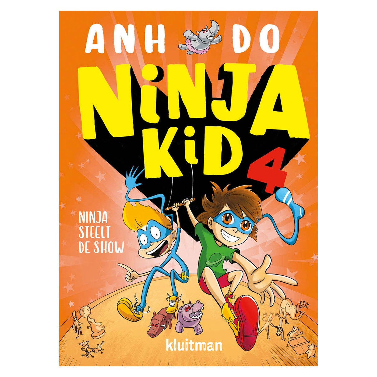 Publisher Kluitman Ninja Kid 4 Ninja stjäl showen