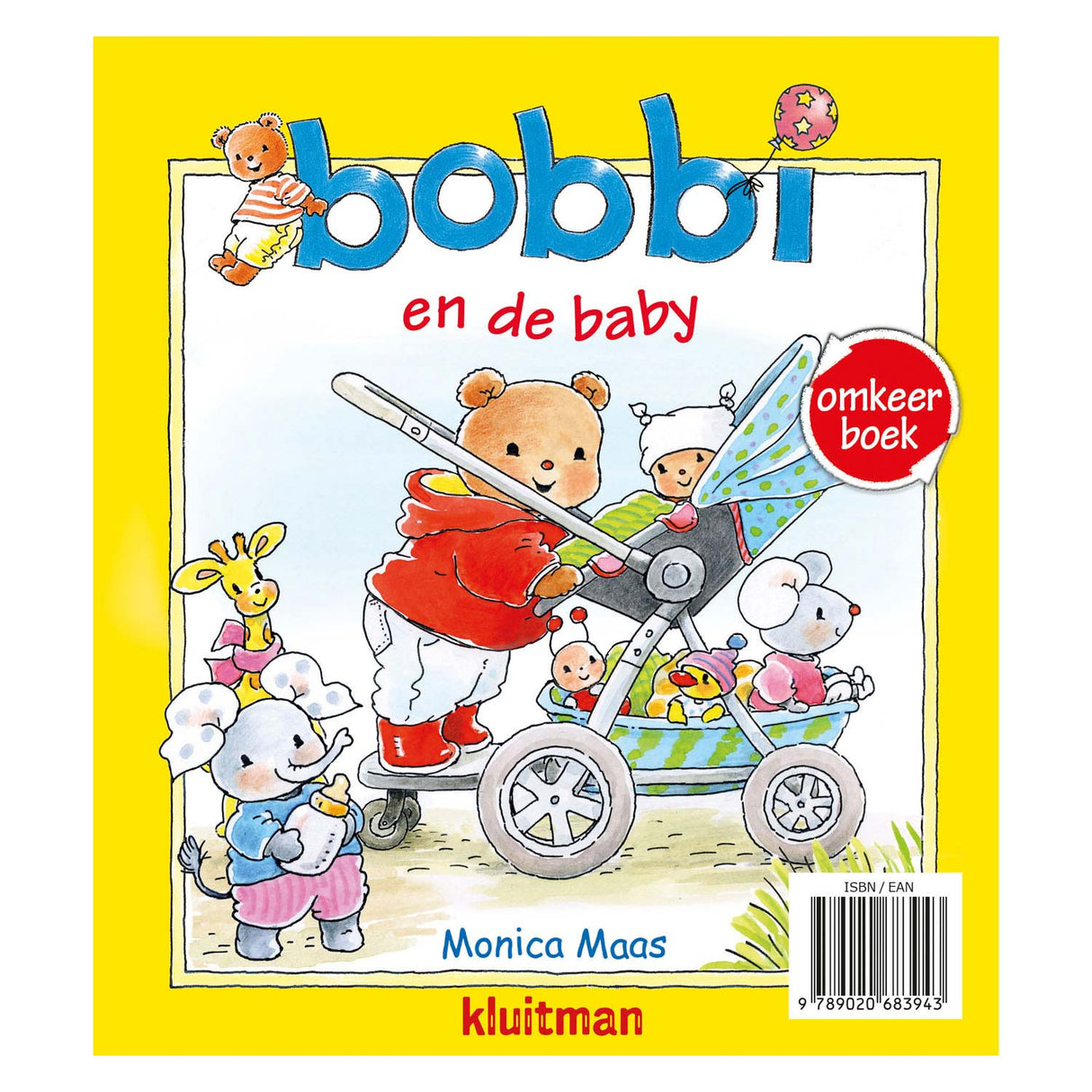 Forlag Kluitman Bobbi Turning Book blir en storebror og babyen