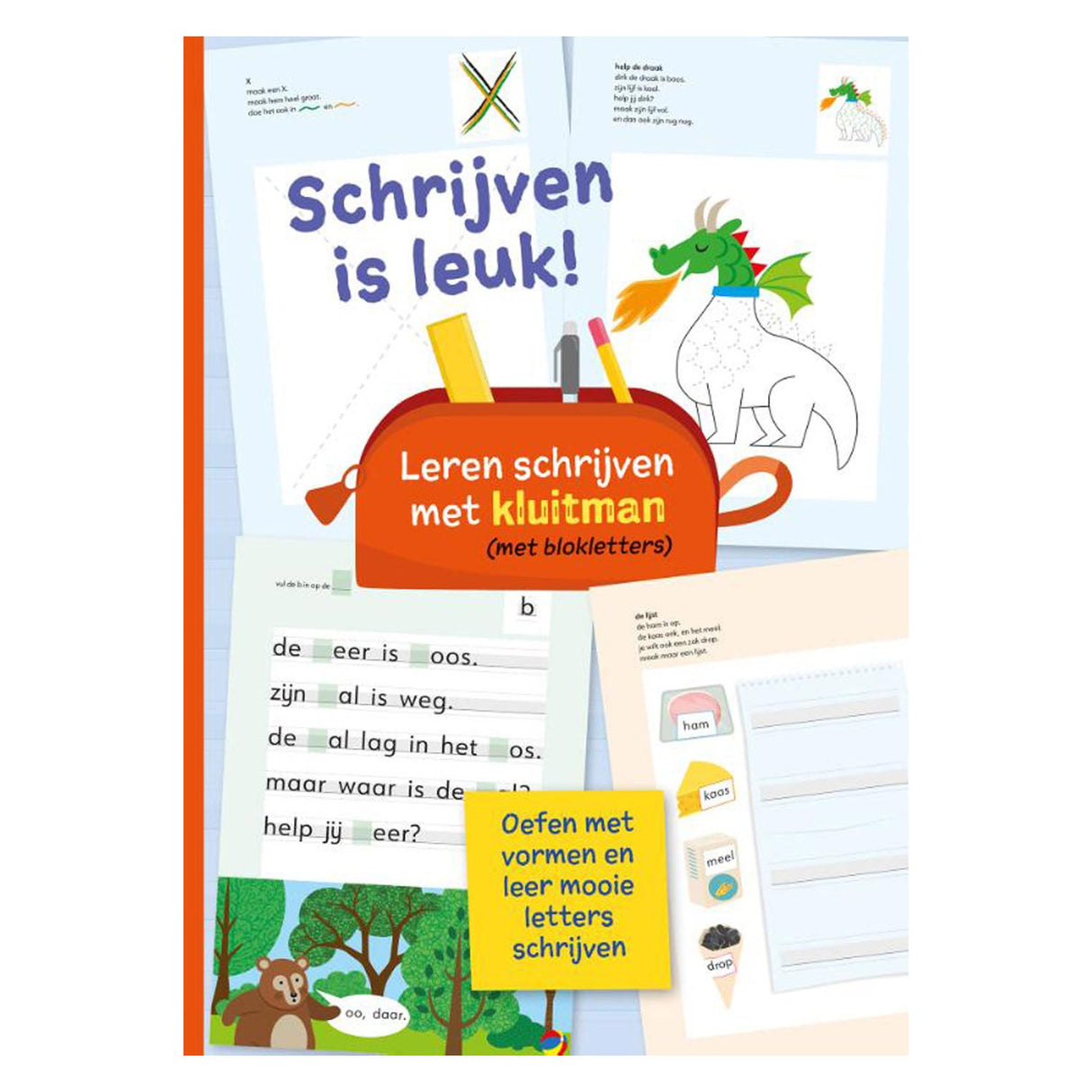 Uitgeverij kluitman leren schrijven met kluitman - schrijven is leuk! (avi-m3)