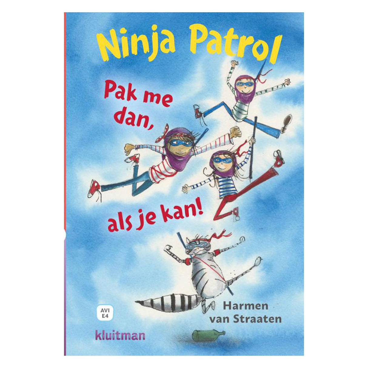 Forlag Kluitman Ninja Patrol Grip meg hvis du kan! Avi-E4