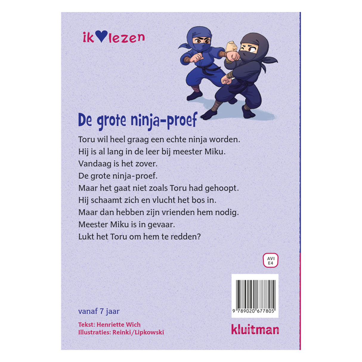 Herausgeber Kluitman The Great Ninja Trial - AVI -E4