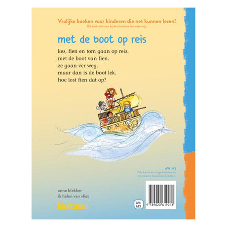 Uitgeverij Kluitman Lees lees lees met de boot op reis (AVI-M3)