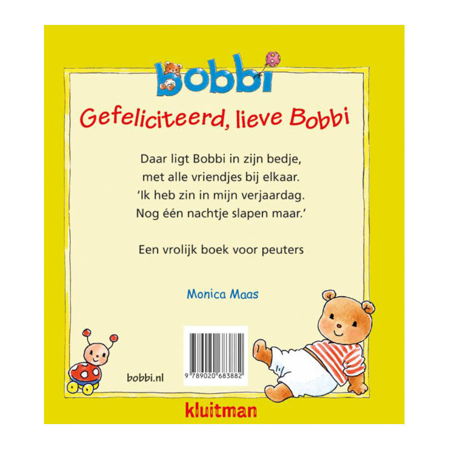 Kluitman Bobbi Publisher Gratulerer, kjære Bobbi