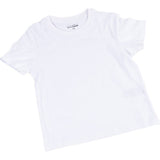 Creativ Company T-Shirt weiß mit Rundhalsausschnitt aus Baumwolle, 3-4 Jahre