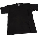 Creativ Firmen-T-Shirts, B: 32 cm, Größe 3-4 Jahre, Rundhals, 145 g, Schwarz, 1 Stück