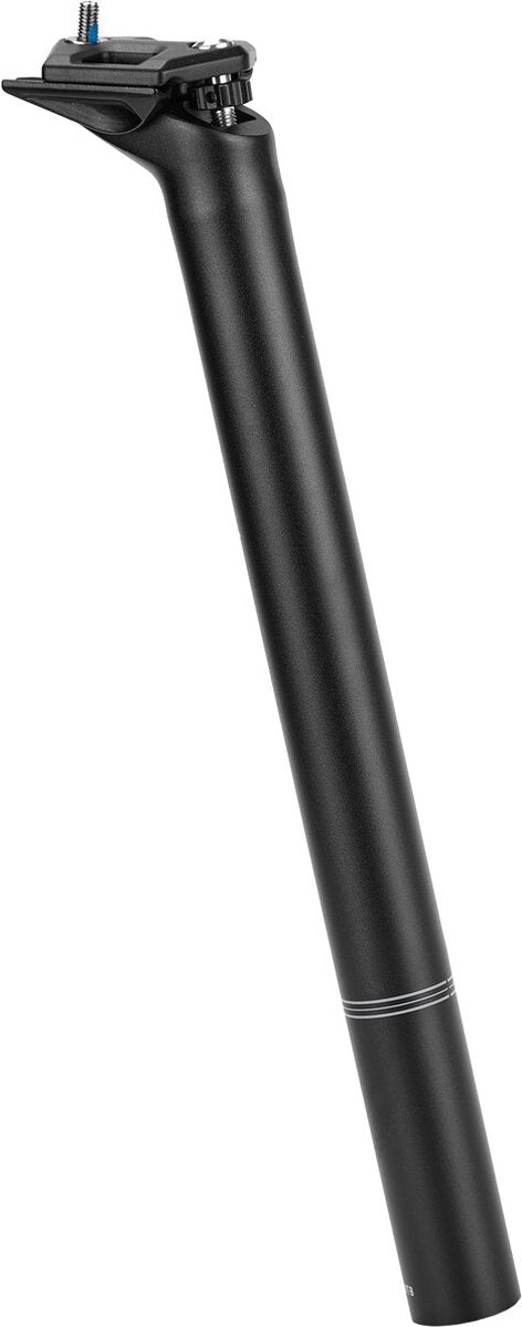 Xlc sp-o02 zadelpen - all ride - 30.9x400mm - aluminium - zwart