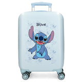 Trolley Case Happy Stitch Blue, 50cm