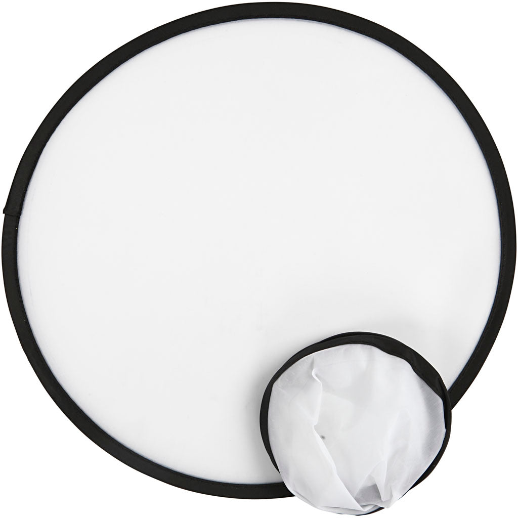 Creativ Company Frisbee, D 25 cm, weiß, 5 Stück 1 Box