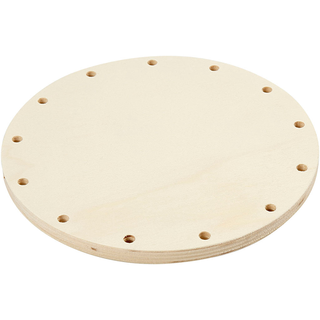 Creativ Company Form zum Korbflechten, D 18 cm, Dicke 10 mm, 1 Stück