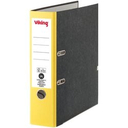 Ordner viking geel 80 mm x 290 mm x 320 mm