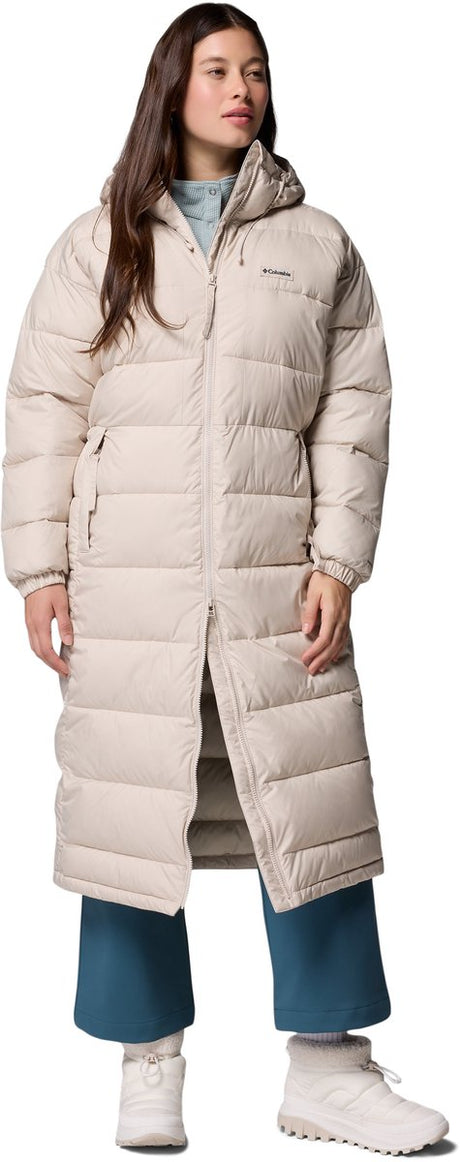 Columbia Pike Lake™ III Long Jacket Damen Outdoorjacke – Dark Stone