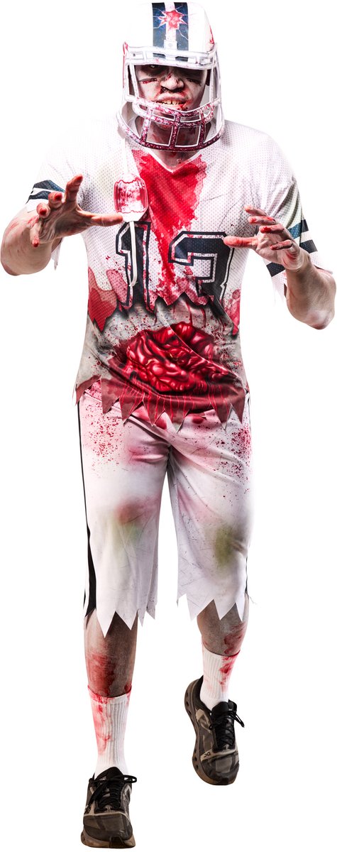 Rubies Zombie-American-Footballer-Erwachsenenkostüm – Größe M