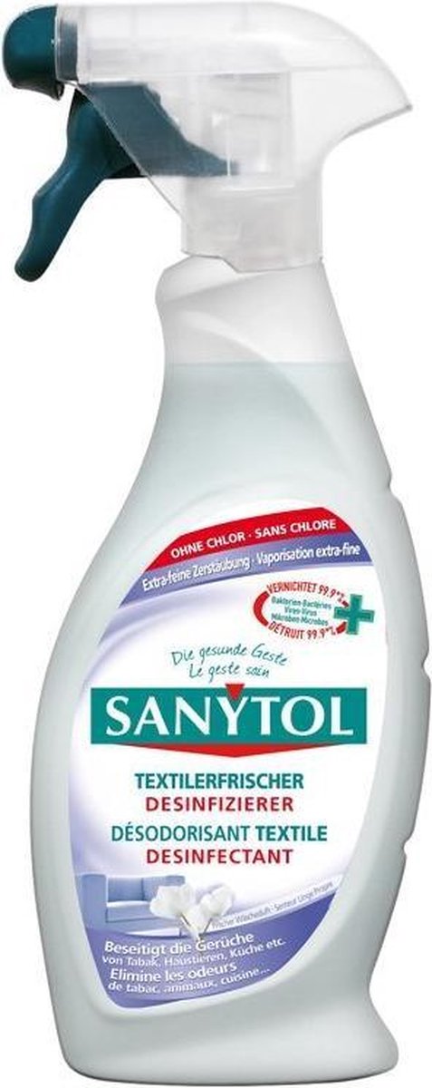 Sanytol desinfizierender Textilerfrischer – 500 ml – antibakteriell