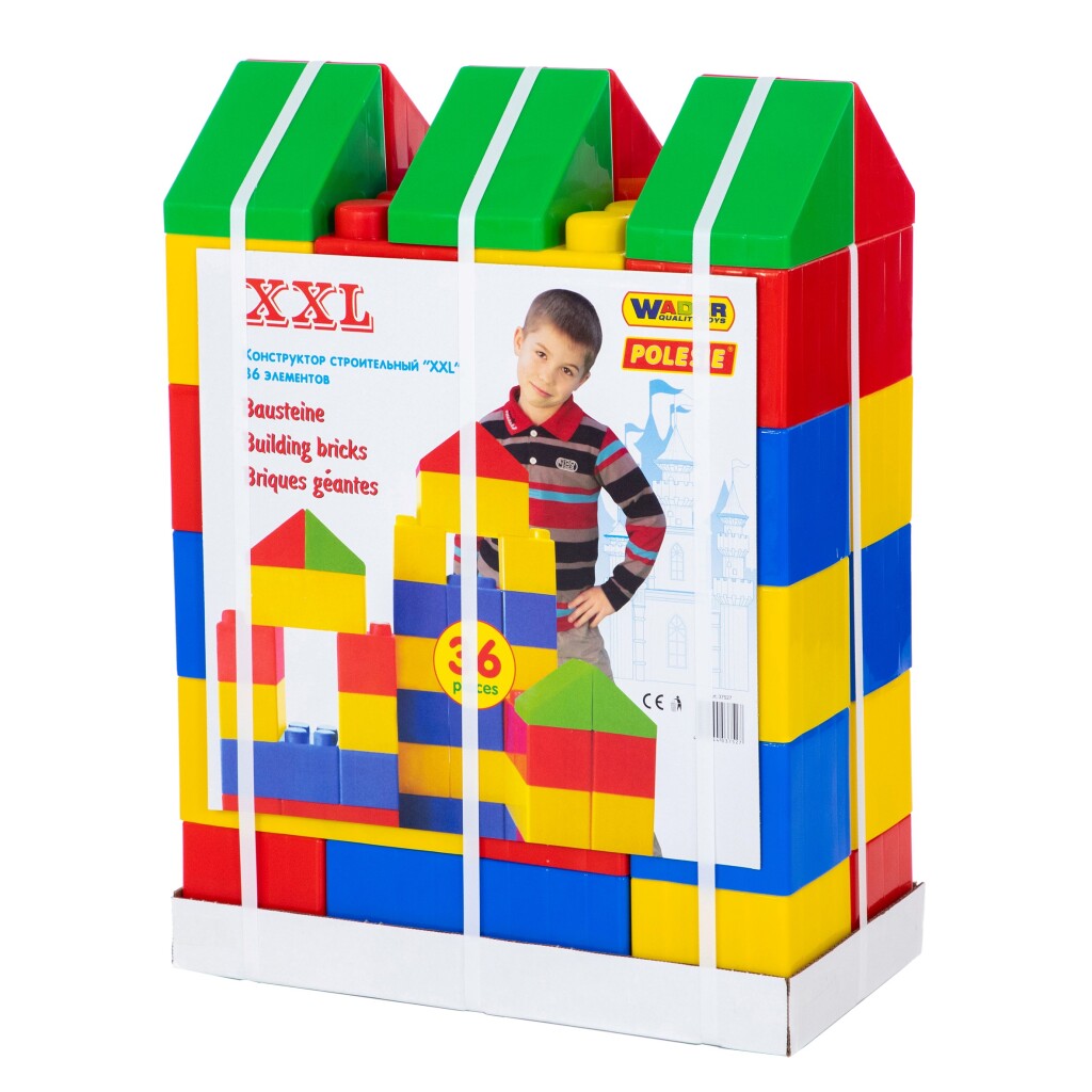 Polesie XXL Building Blocks 36 stykker