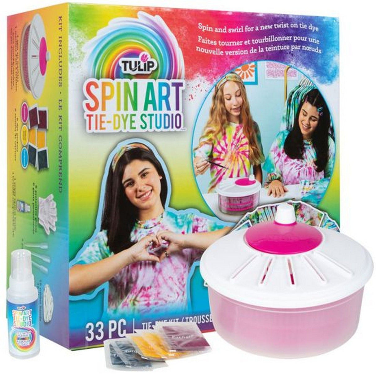 Tulip One-Step Tie Dye • Multi Spin Arch Kit