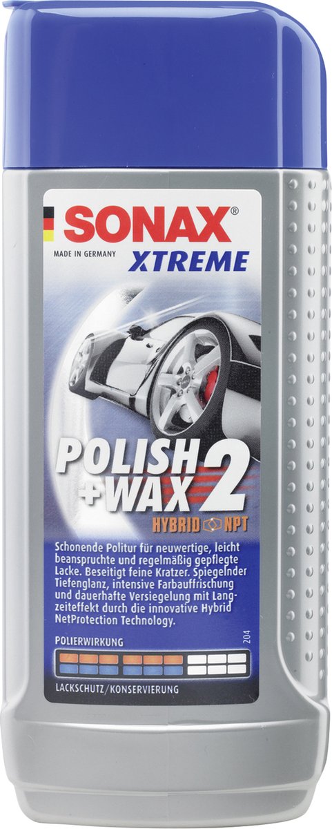 Sonax Autopolitur Xtreme Polish+Wax 2 Hybrid NPT Polish Wax 2 Nanopro Xtreme 250 ml