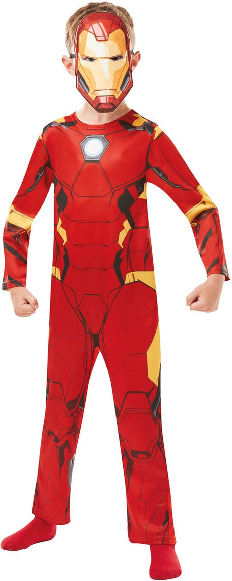 Rubies Rubies Kostümanzug Avengers Assemble Iron Man Junior Rot Größe 104