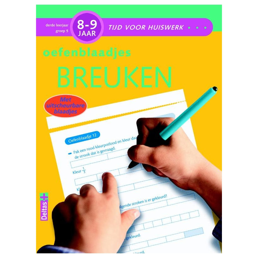 Deltas Übungsblätter für Fraktionen 8–9 Jahre