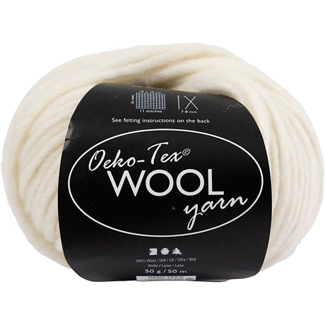 Creativ Company Wol Garn und weiße, 50 m