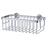 Tesa ® aluxx douche- badrek, hoogglans verchroomd aluminium, zelfklevend