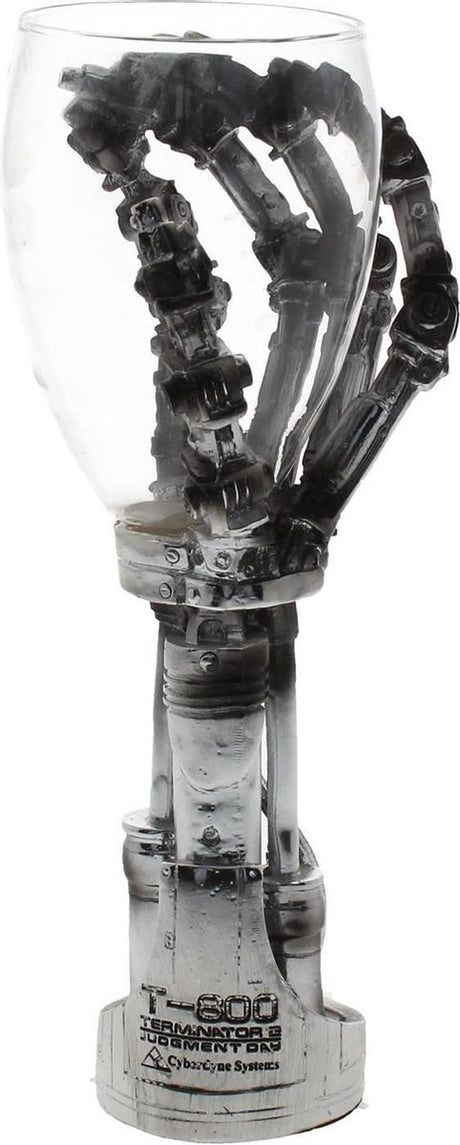 Nemesis now the terminator - terminator 2 hand kelk - zilverkleurig