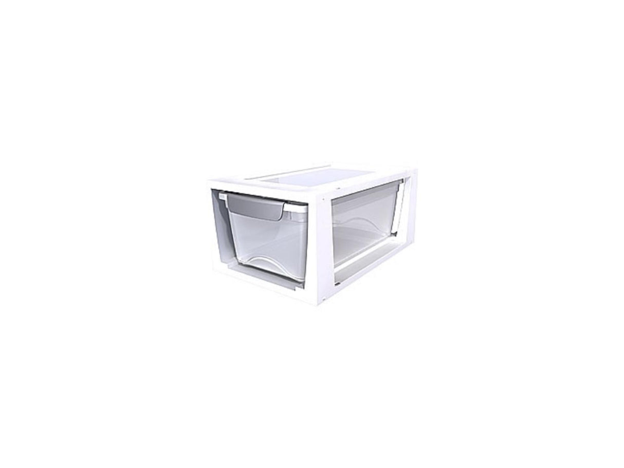 Sunware Omega Schubladenelement 6ltr weiß LxBxH: 33,5x22x15,5 cm stapelbar