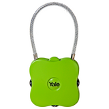 Yale 1060502 - code hangslot flex groen | 3 stuks