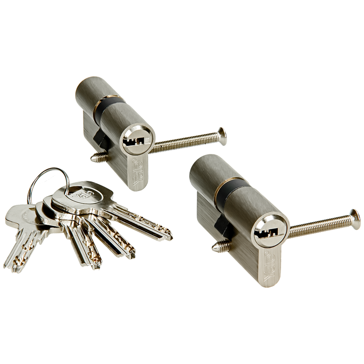 Yale 1060547 - 2 profielcil. 1000 mv 60mm(30 30) | 2 stuks