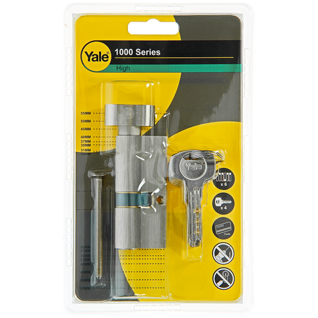 Yale 1060538 - knopcilinder 1000 mv 70mm(30 40) | 2 stuks