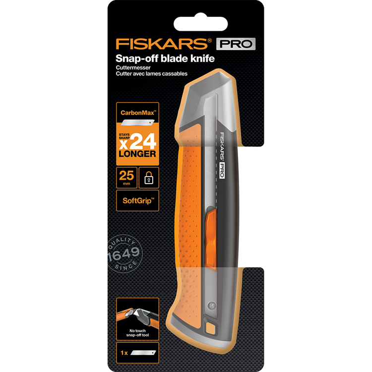 Fiskars Carbonmax Abbrechmesser 25 mm