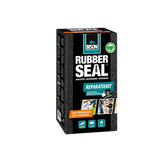 Bison rubber seal reparatiekit - reparatieset met coating op rubberbasis voor het afdichten, dakgoot repareren, waterdicht maken, beschermen en repareren, binnen en buiten, 750ml pot