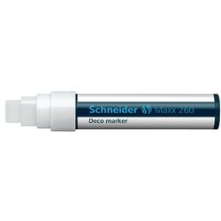 Schneider Schreibgeräte Schneider Kreidemarker – Maxx 260 – Weiß – Kreidemarker – S-126049