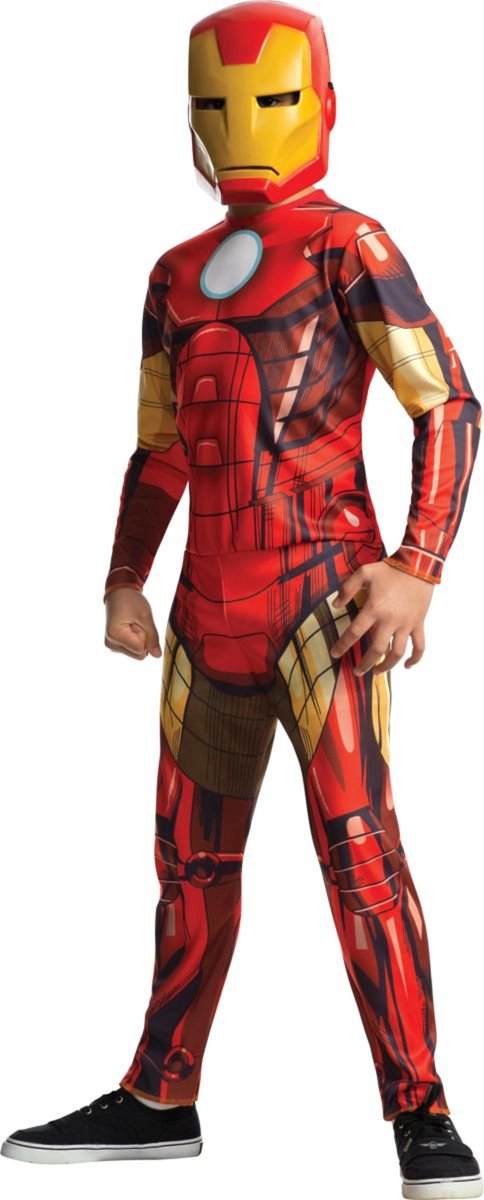 Rubies Avengers montieren Kostüm – Iron Man – Kinder – Größe 128