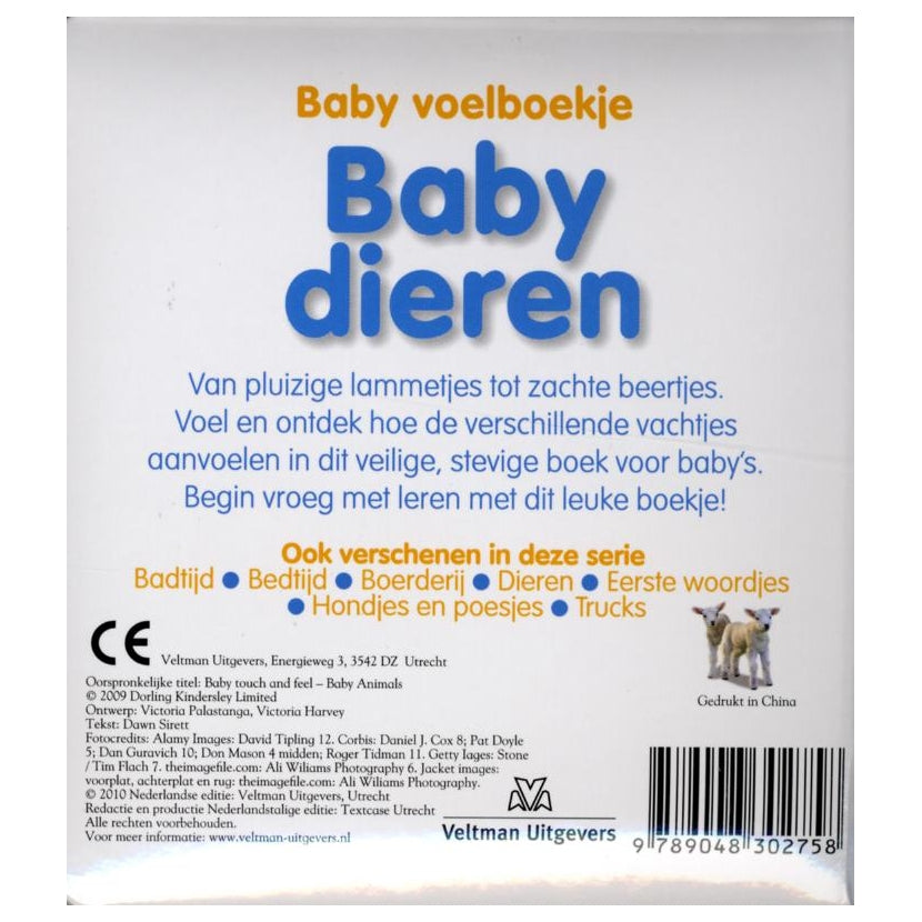 Zentrales Buchhaus Babys taktiles Büchlein Tierbabys