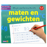 Deltas mein Übungsnotizbuch mit Gewichten und Maßen für die 3. und 4. Klasse